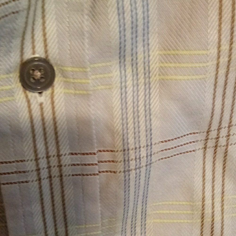 BANANA REPUBLIC mens shirt L(16-16 1/2) - Picture 2 of 4